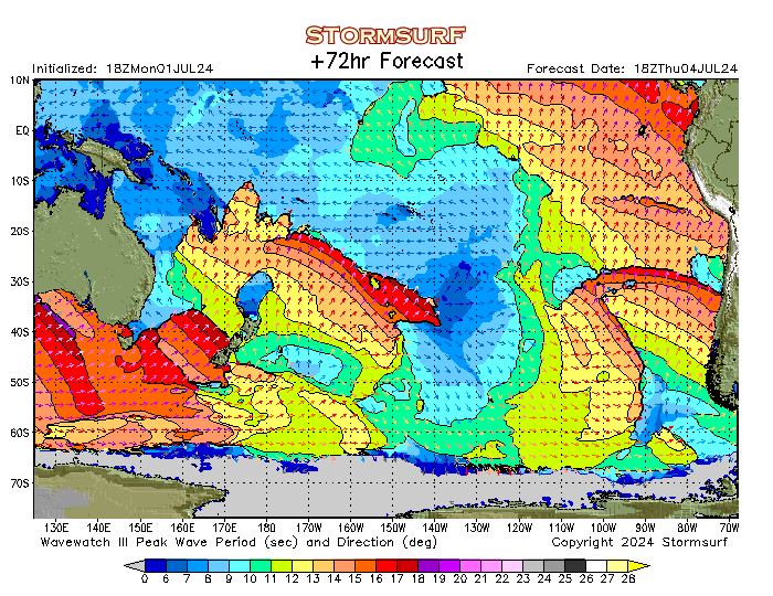 Swell Periods: Where and When to Surf